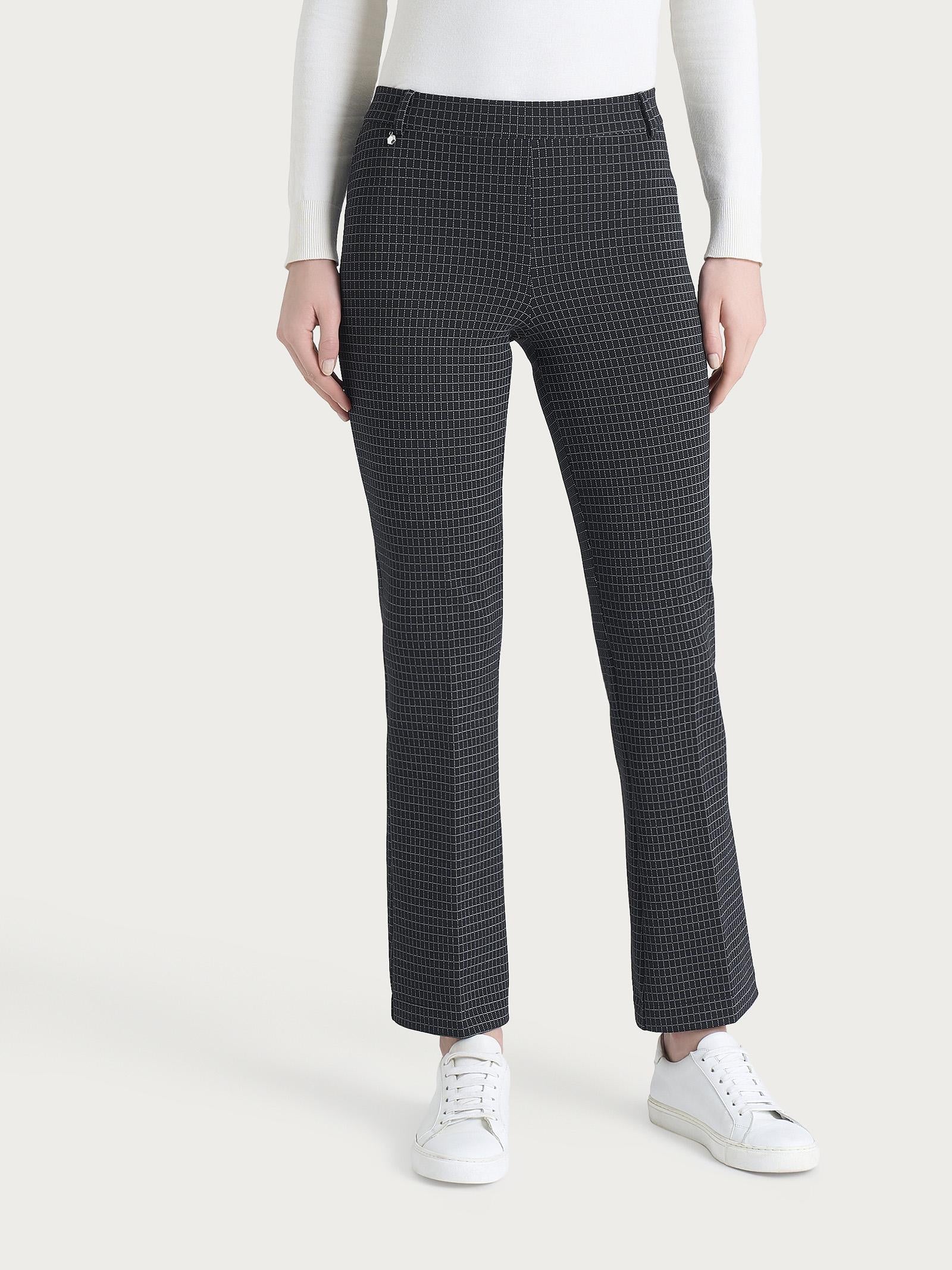 PANTALONE CROPPED FLARE 