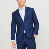 giacca solaris 12141107MEDIEVAL BLUE JACK & JONES