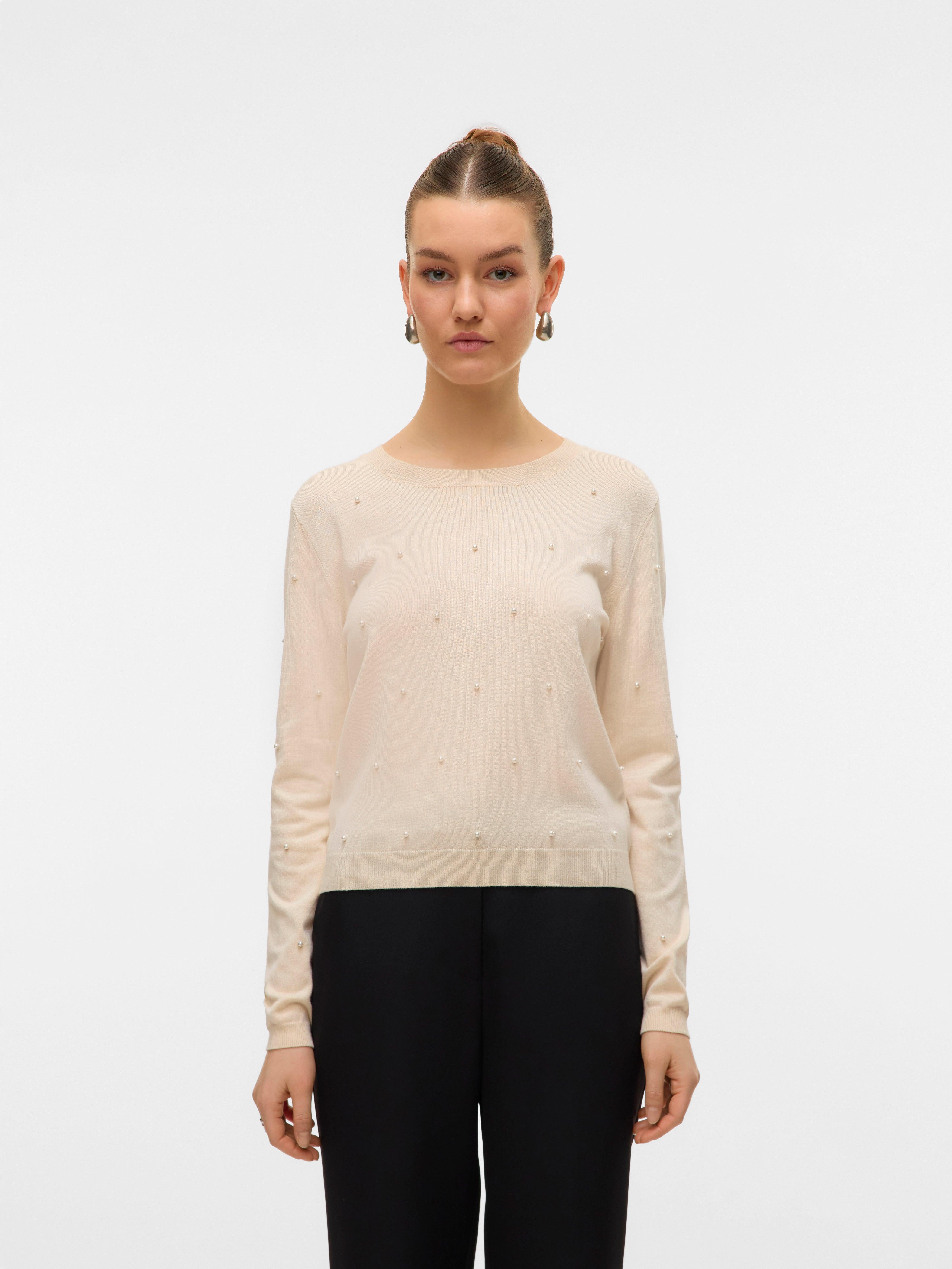 maglia glory pearl 10331386BIRCH VERO MODA