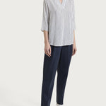 Camicia M3/4 Scollo V Ragno 