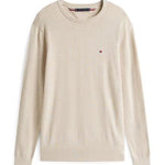 MAGLIA MW0MW39999Oatmilk TOMMY HILFIGER