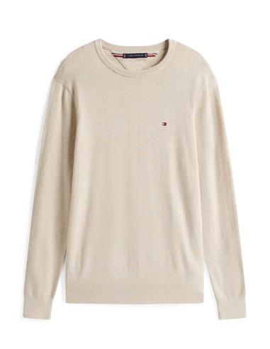 MAGLIA MW0MW39999Oatmilk TOMMY HILFIGER