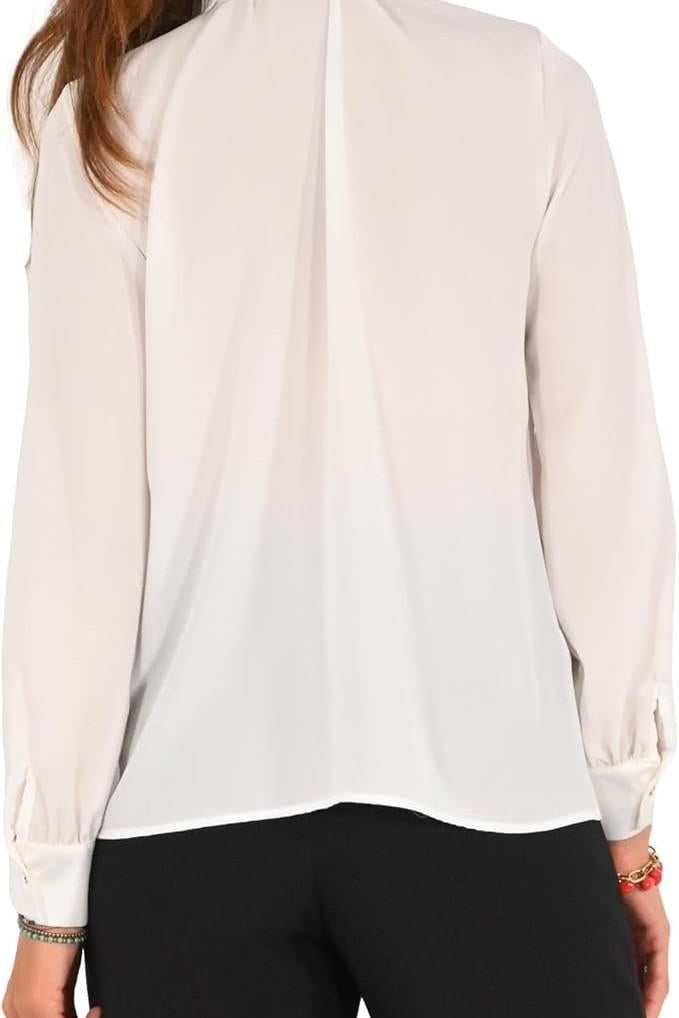 camicia CFC0124963003PANNA BIANCO RINASCIMENTO