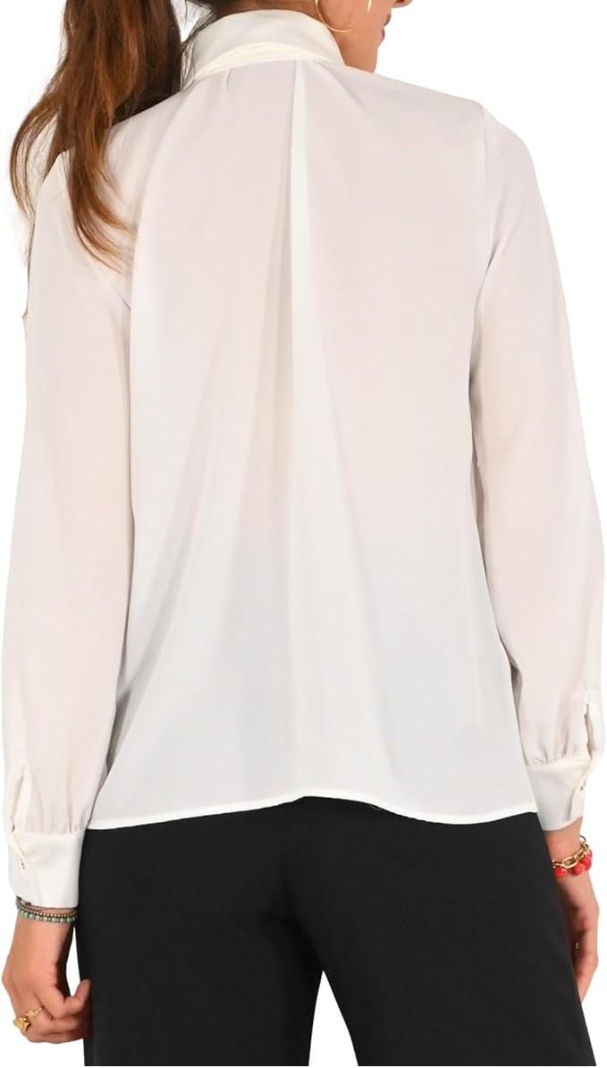 camicia CFC0124963003PANNA BIANCO RINASCIMENTO