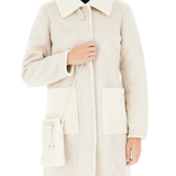 Cappotto CFC0122208003Lana bianco RINASCIMENTO