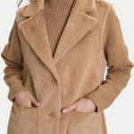 Cappotto CFC0122206003Cammello beige RINASCIMENTO
