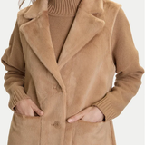 Cappotto CFC0122206003Cammello beige RINASCIMENTO