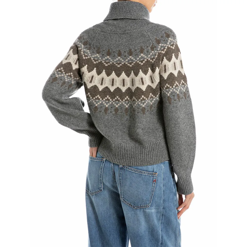 Maglia DK3924.000.G22726GREY MELANGE REPLAY