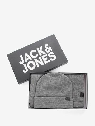 12163827GREY MELANGE JACK & JONES