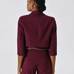 Giacca CFC0125645003Bordeaux rosso RINASCIMENTO