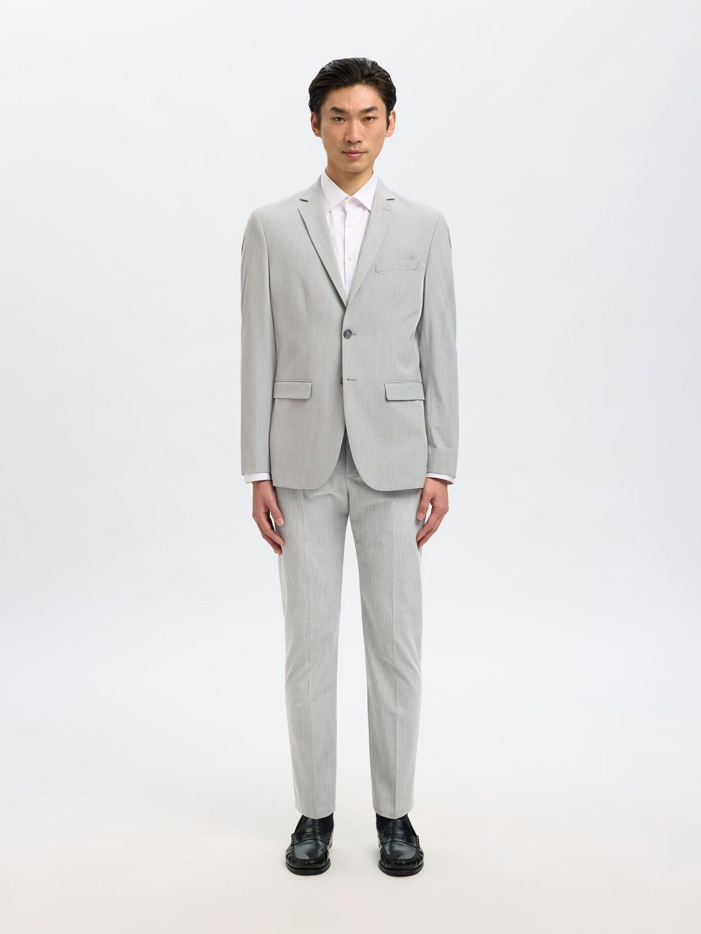 giacca liam 16087824LIGHT GREY SELECTED