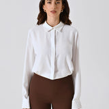 camicia CFC0126402003PANNA BIANCO RINASCIMENTO