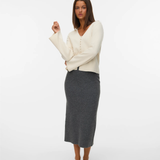 gonna brisa 10334684MEDIUM GREY MELANGE VERO MODA