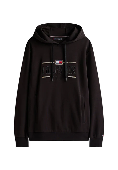 FELPA MW0MW39586Black TOMMY HILFIGER