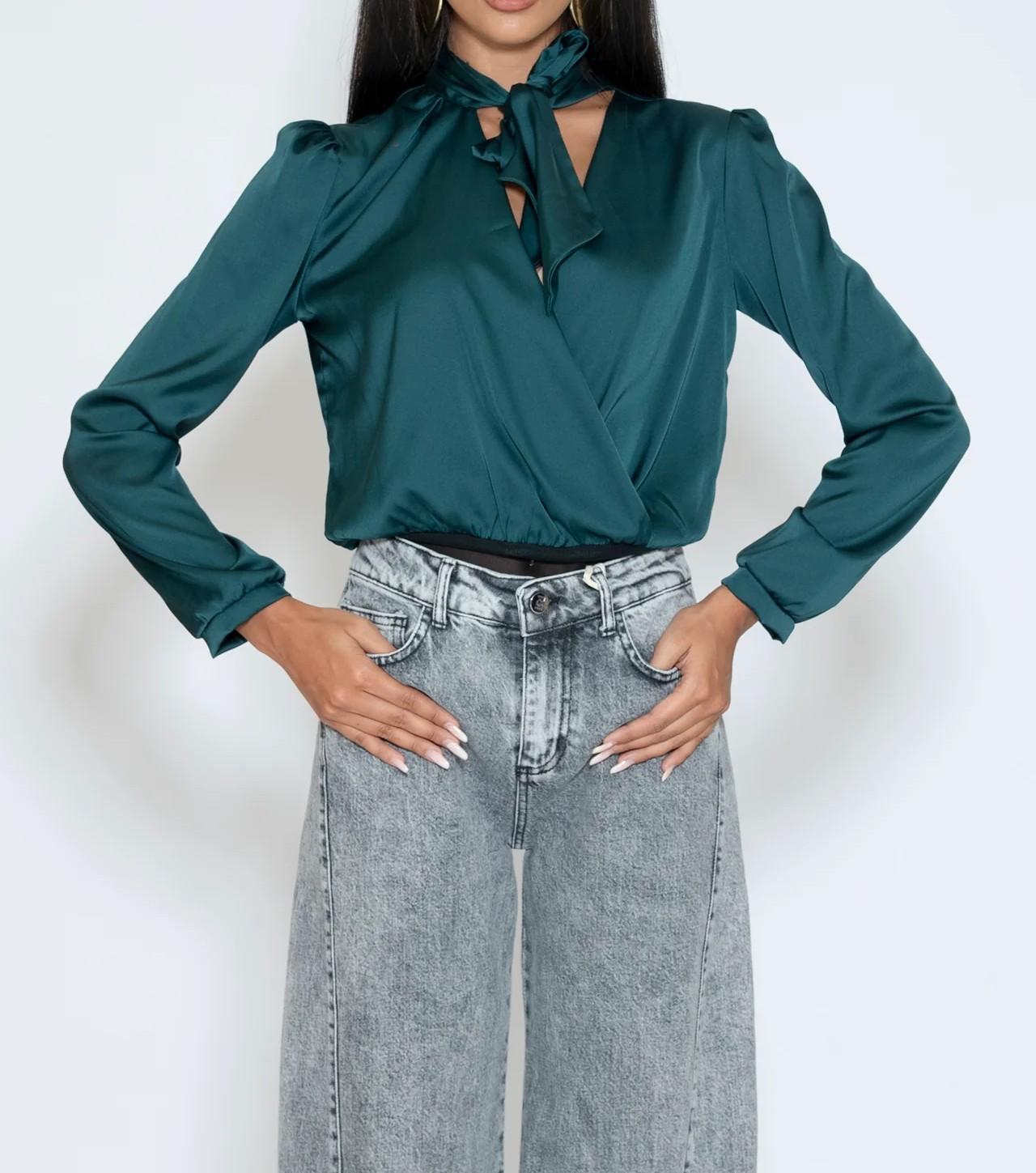 Blusa CFC0125260003Verde RINASCIMENTO