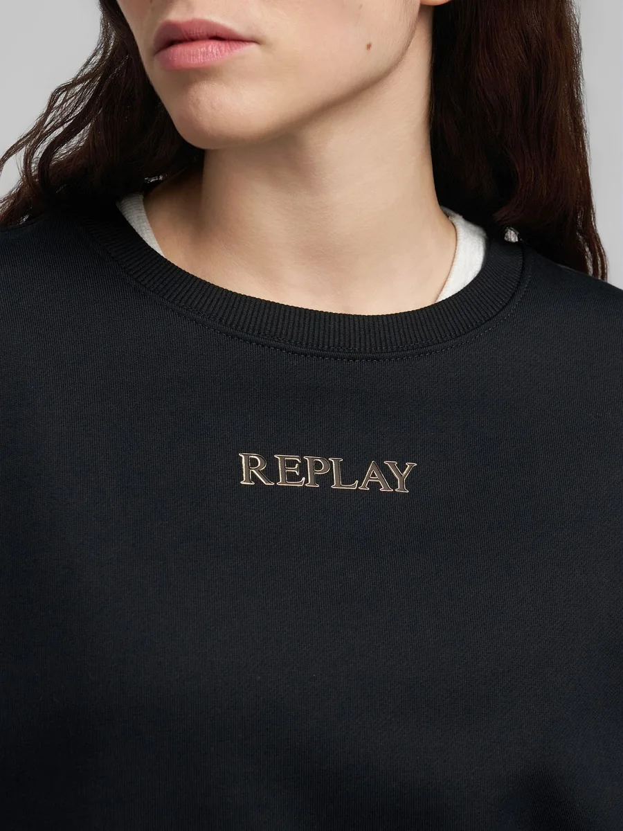 Felpa W3456A.000.23802BLACK REPLAY