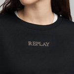 Felpa W3456A.000.23802BLACK REPLAY