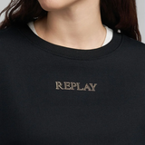 Felpa W3456A.000.23802BLACK REPLAY