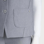 GILET DO24GLGrigio Mel. RAGNO