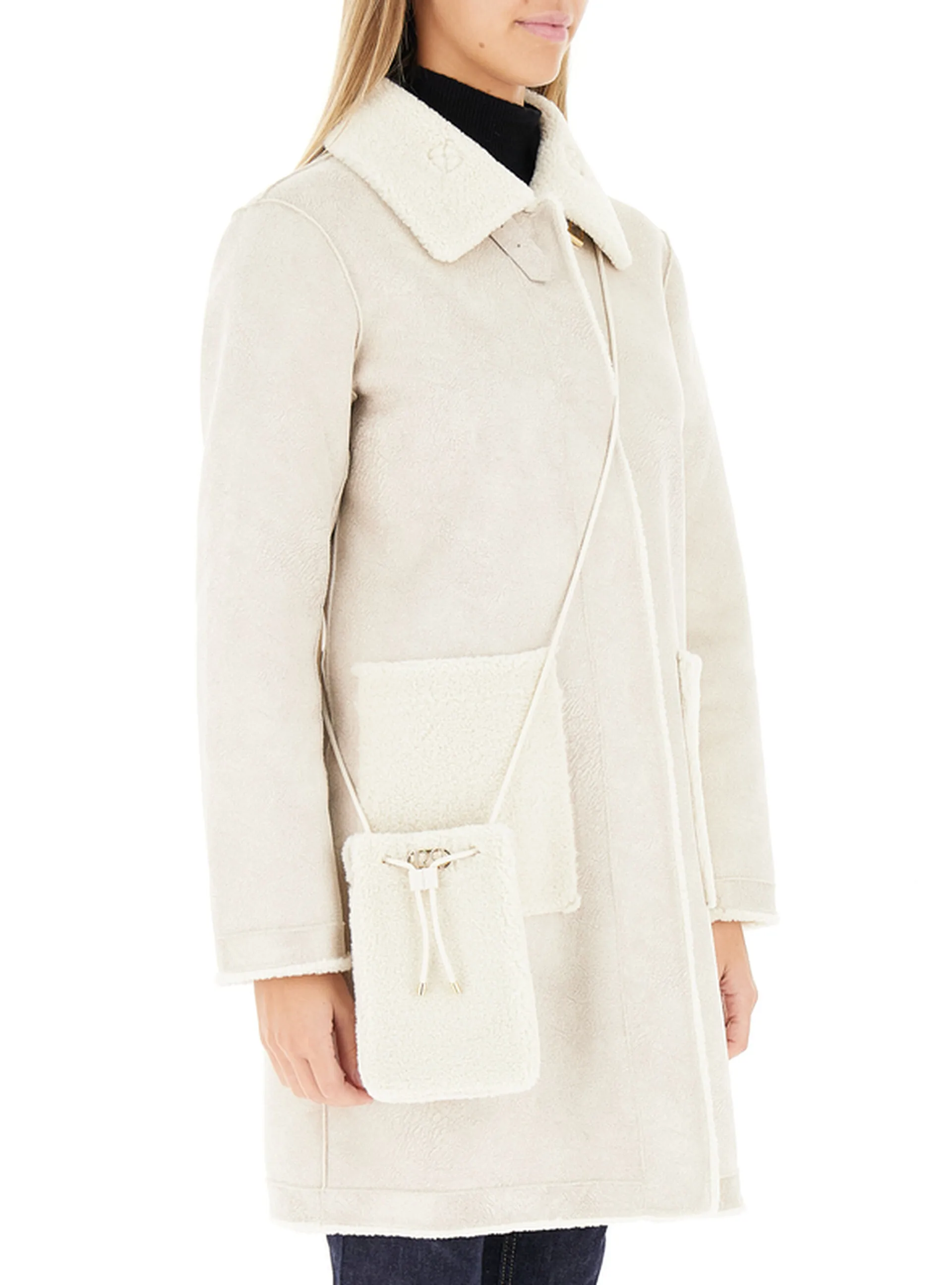 Cappotto CFC0122208003Lana bianco RINASCIMENTO