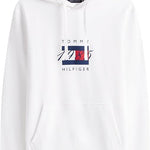 FELPA MW0MW41332White TOMMY HILFIGER