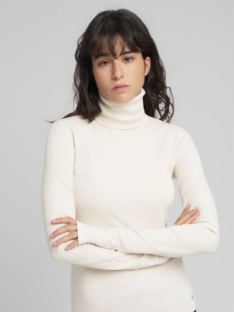 T-shirt manica lunga W3445 .000.23970WINTER WHITE REPLAY