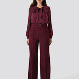 Pantalone CFC0125656003Bordeaux rosso RINASCIMENTO