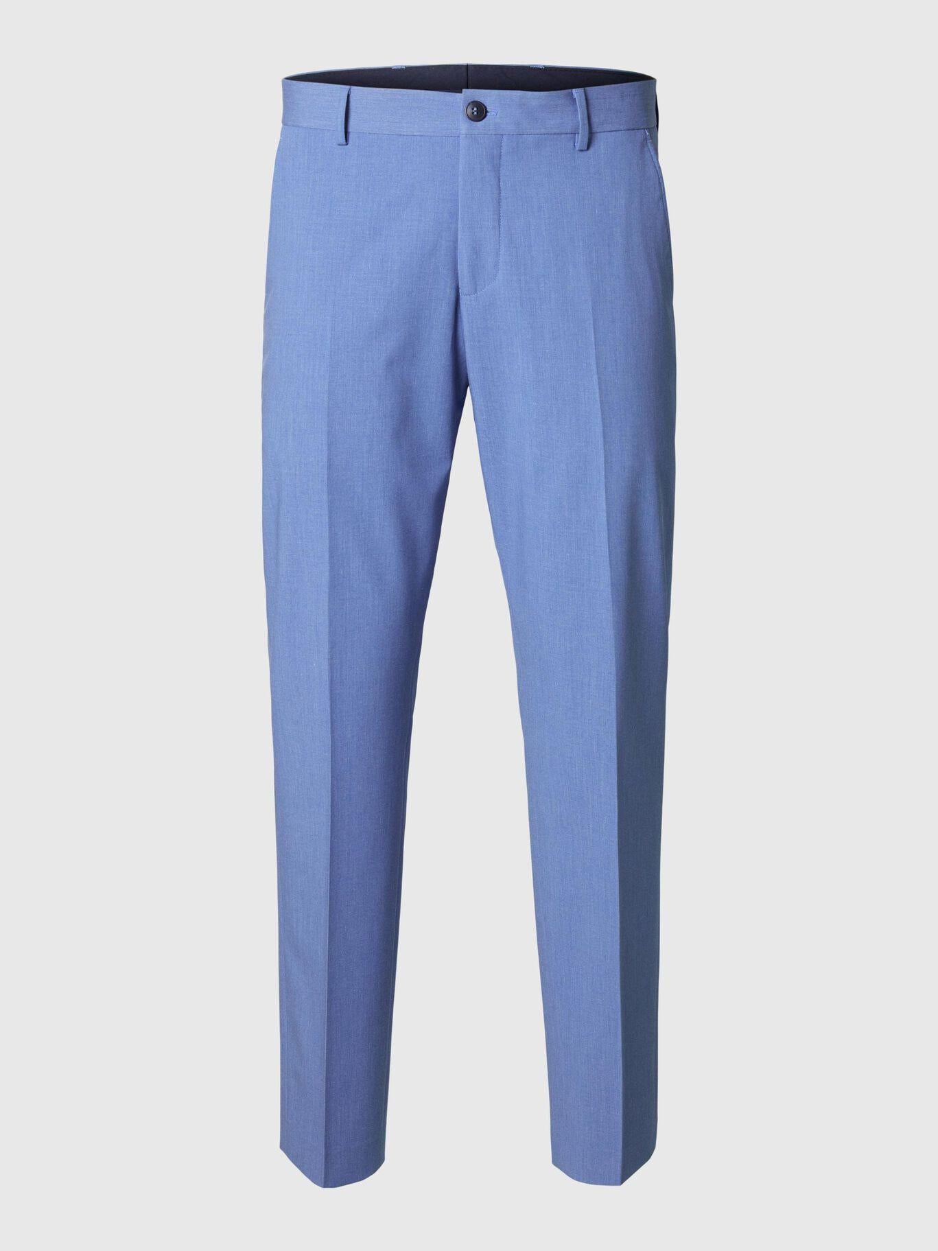 pantalone liam 16087825LIGHT BLUE SELECTED