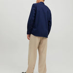 camicia parker 12227385PERFECT NAVY JACK & JONES