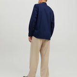 camicia parker 12227385PERFECT NAVY JACK & JONES