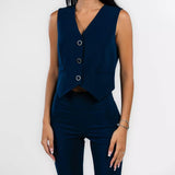 Gilet CFC0125432003Blu RINASCIMENTO