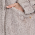 Cappotto CFC0122225003Grigio Chiaro RINASCIMENTO