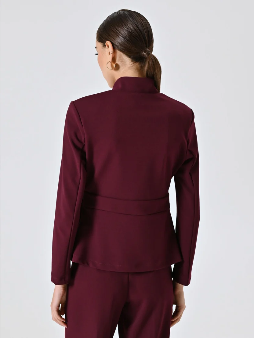 Giacca CFC0125281003Bordeaux rosso RINASCIMENTO