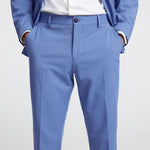 pantalone liam 16087825LIGHT BLUE SELECTED
