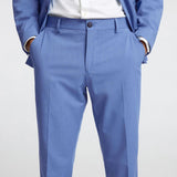 pantalone liam 16087825LIGHT BLUE SELECTED