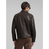 Giubbotto pelle M8457 .000.85194SBROWN REPLAY