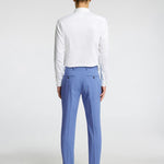pantalone liam 16087825LIGHT BLUE SELECTED