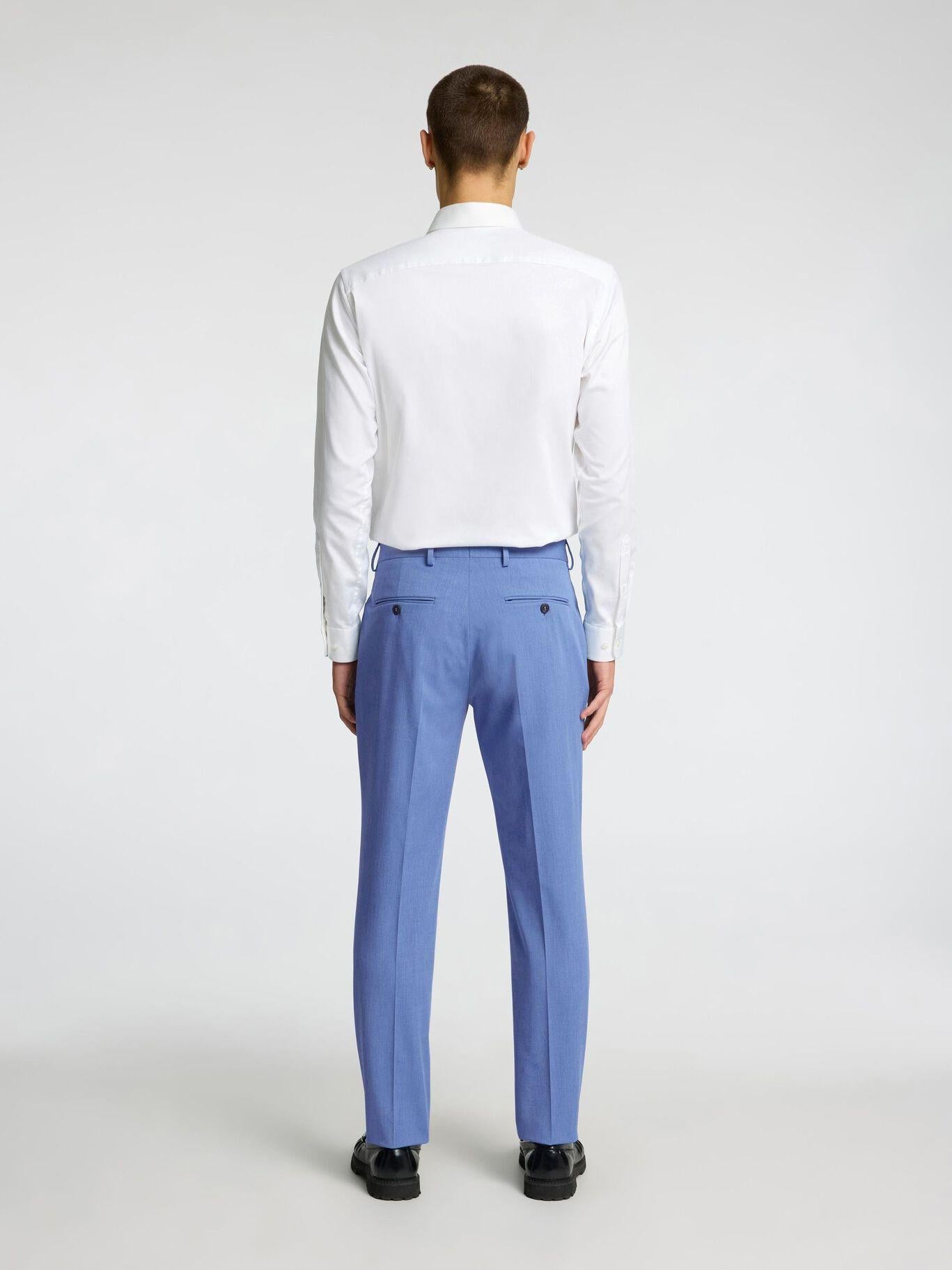 pantalone liam 16087825LIGHT BLUE SELECTED
