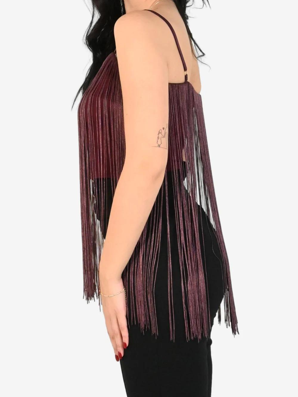 camicia CFC0126601003BORDEAUX ROSSO RINASCIMENTO