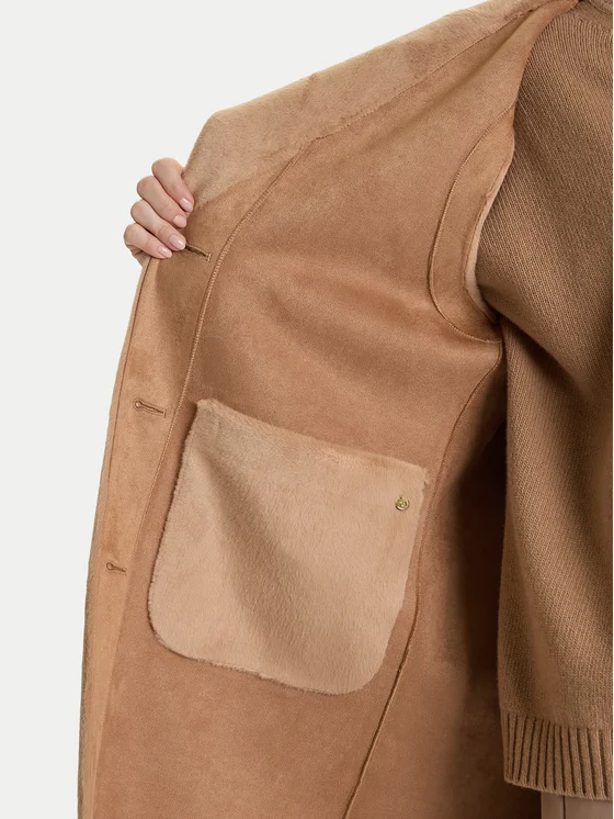 Cappotto CFC0122206003Cammello beige RINASCIMENTO