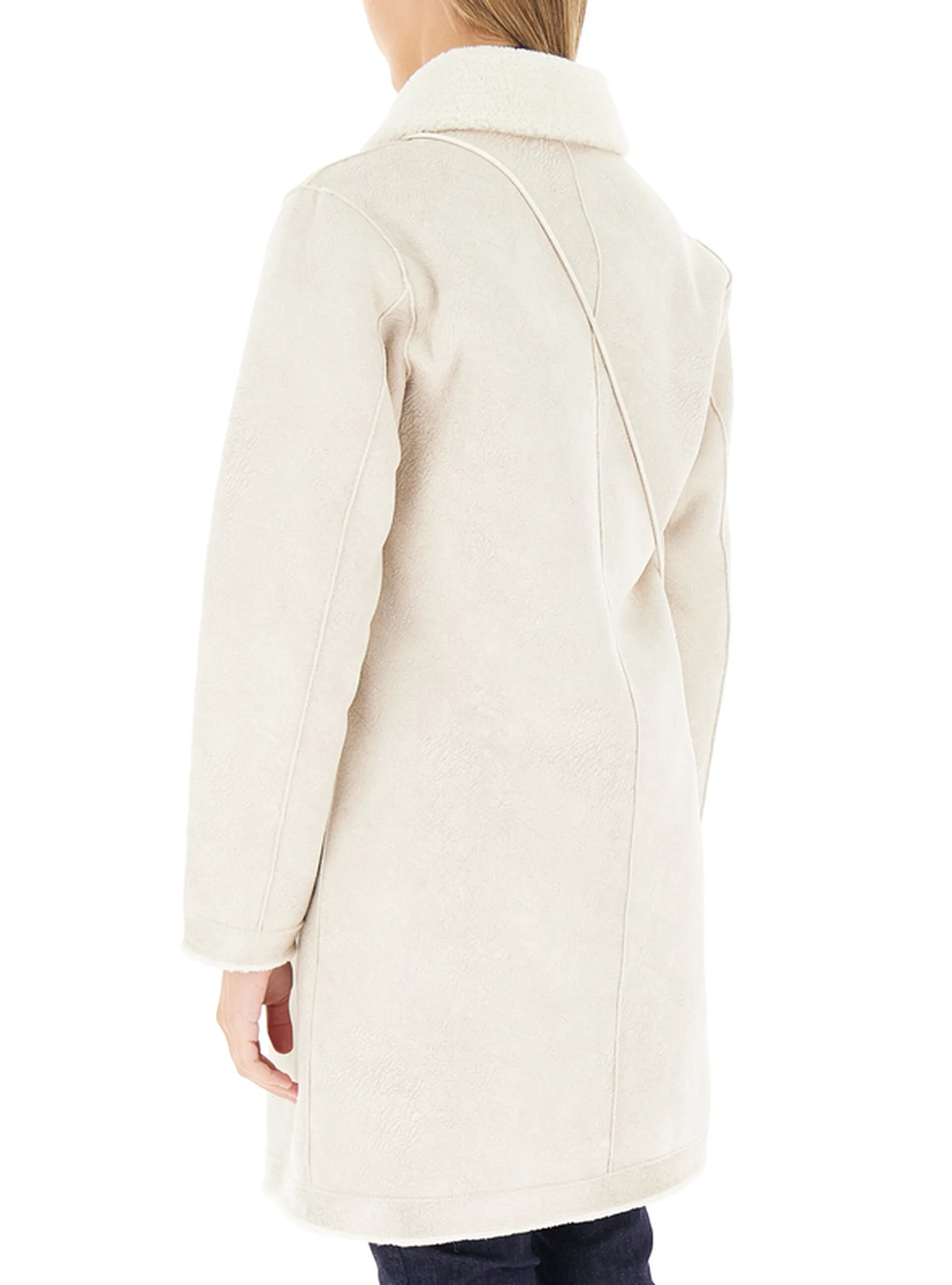 Cappotto CFC0122208003Lana bianco RINASCIMENTO
