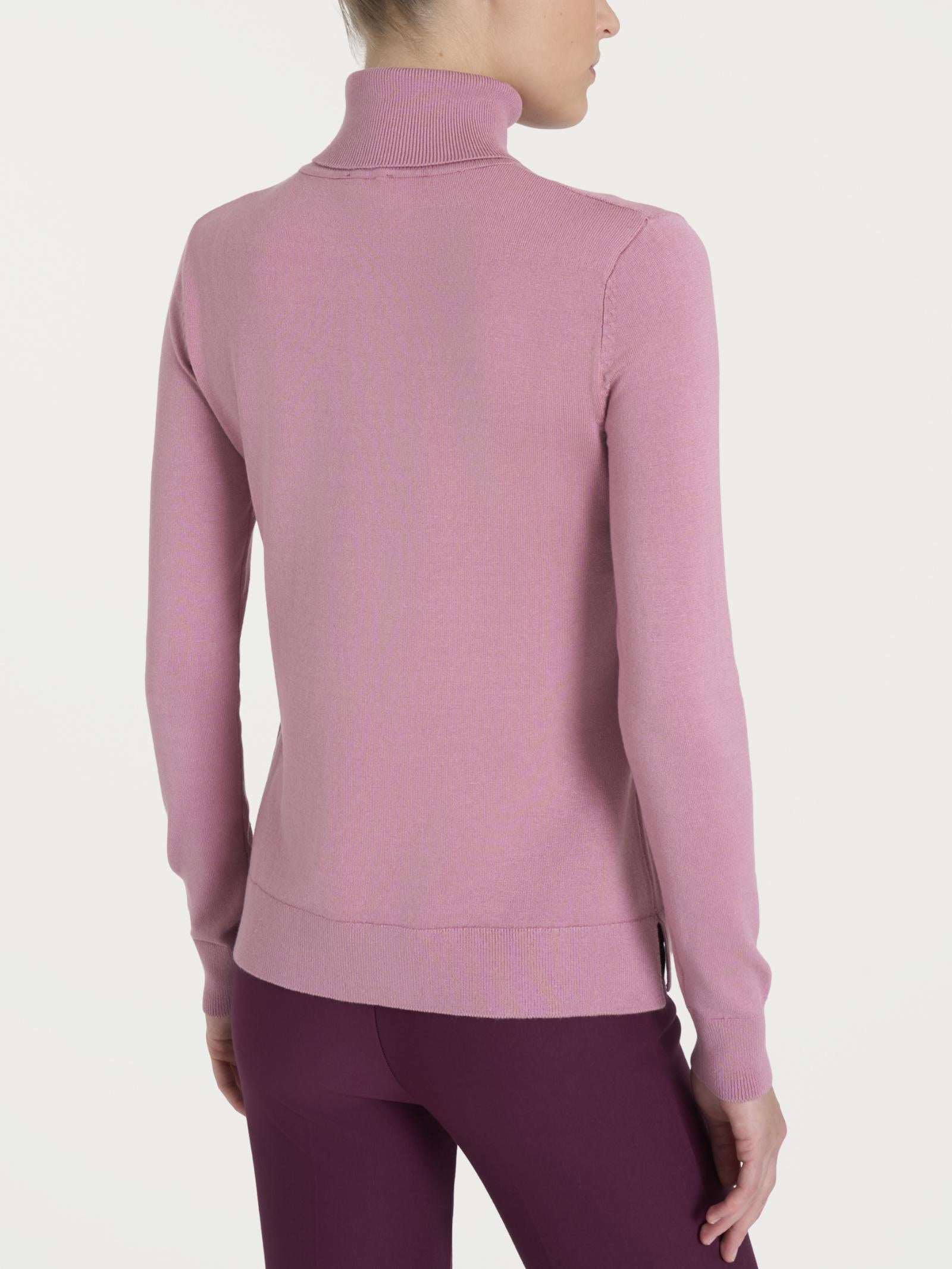 MAGLIA C/ROULE' DI44TKLilas RAGNO