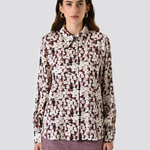 Camicia CFC0125137003Rosso Bordeaux RINASCIMENTO