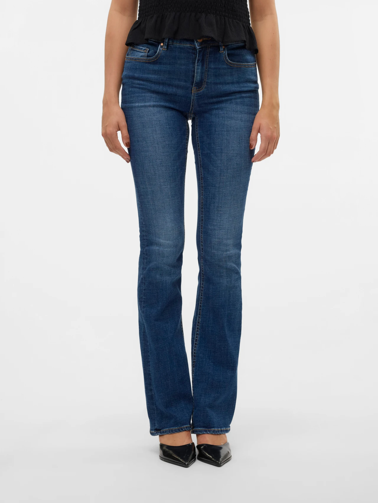 jeans flash li3110 ga 10310511DARK BLUE DENIM VERO MODA