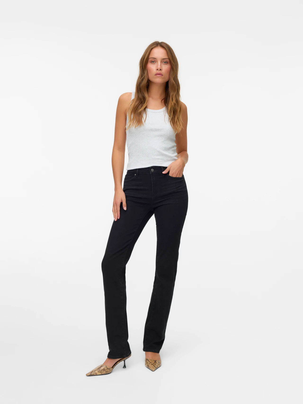 jeans flash li133 10331248BLACK VERO MODA