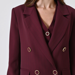 Giacca CFC0125310003Rosso Bordeaux RINASCIMENTO