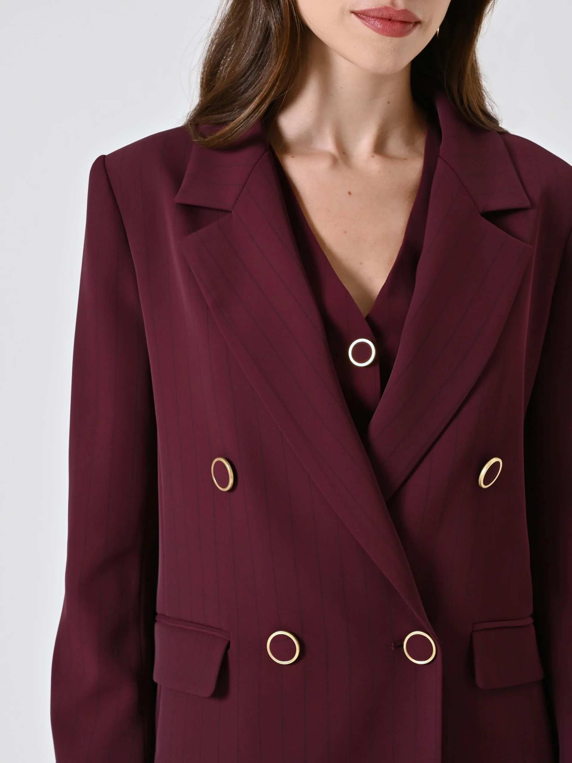 Giacca CFC0125310003Rosso Bordeaux RINASCIMENTO