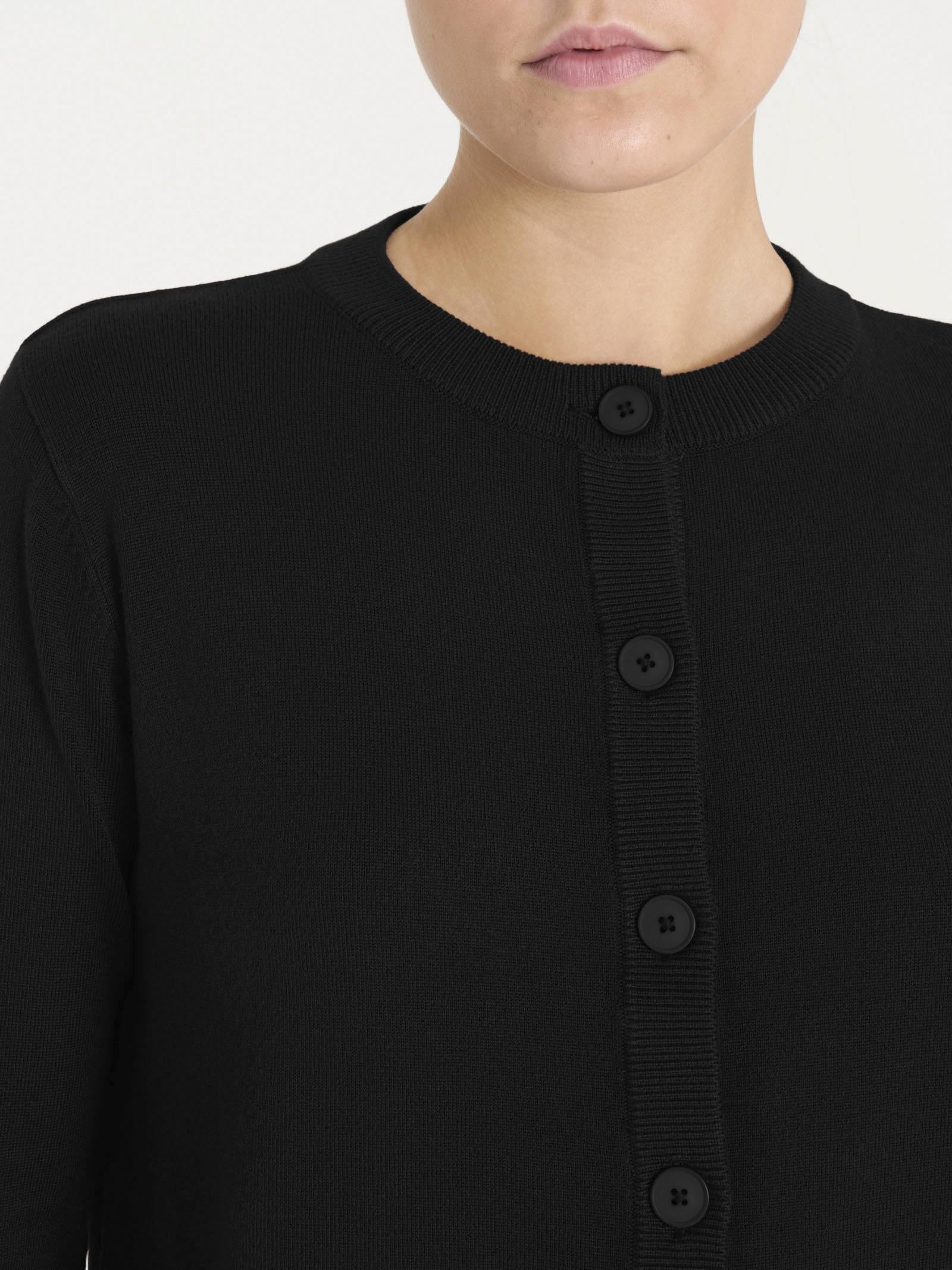 CARDIGAN DQ64TLNero RAGNO