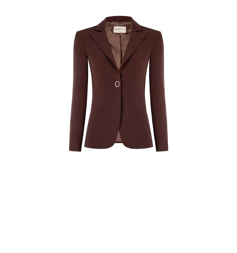 Giacca CFC0125439003Cioccolato RINASCIMENTO