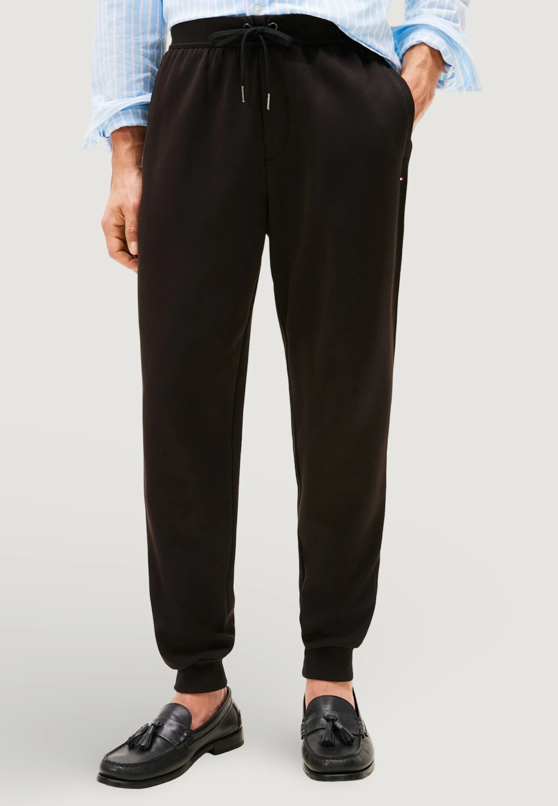 PANTALONE TUTA MW0MW37242Black TOMMY HILFIGER